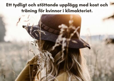 Klimakteriet – kost och träning: ett självständigt program för styrka, balans och energi